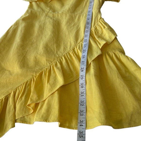 A New Day I Yellow One-Shoulder Dress - Picture 7 of 9